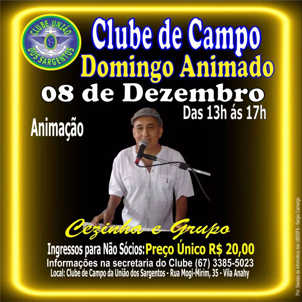 Domingo Animado no Clube de Campo 08/12/2024